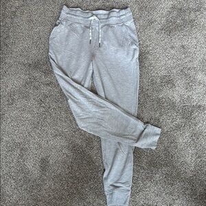 lululemon athletica Light Gray Sweatpants